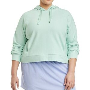 NEW All in Motion Mint Green Cozy Rib Hoodie XXL